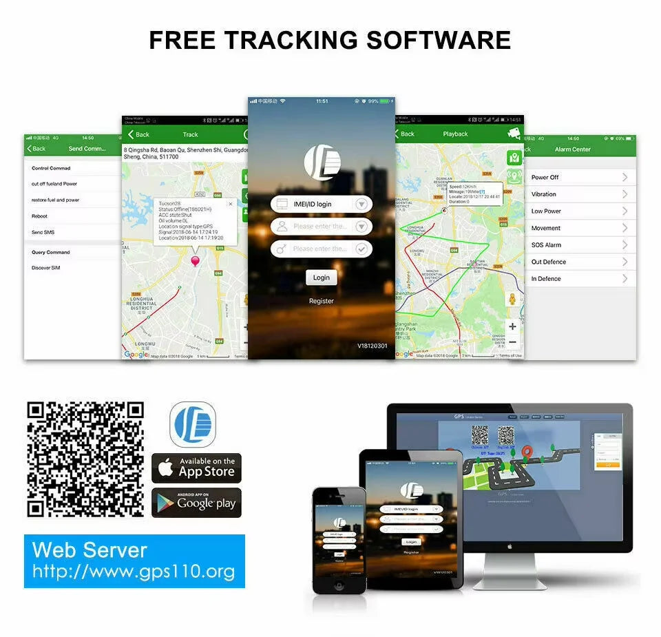 4G LTE GPS Tracker for Cars – Real-Time Anti-Theft Alarm & Vehicle Tracking Device