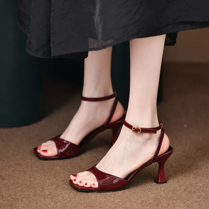Fashion Footwear Stiletto Heels Shoes for Women Summer Spring Female Sandals Fashion Round Toe Ladies High Heels Pumps Shoe