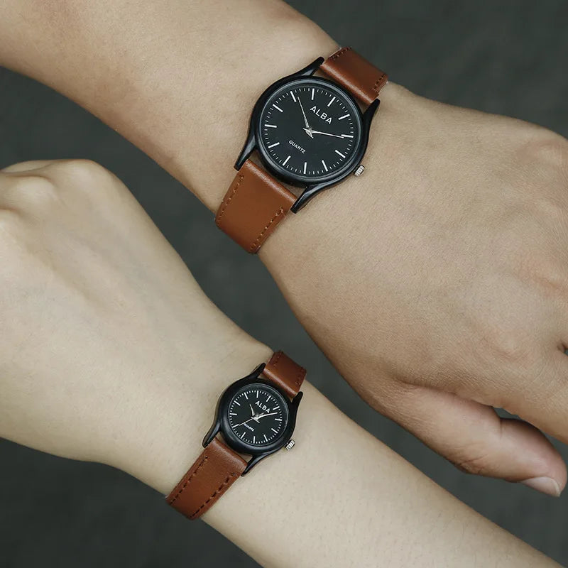 Watches for Men Reloj Hombre Fashion Watch for Lovers Leather Watches Quartz Wristwatch Clock Gift Relogios Masculino