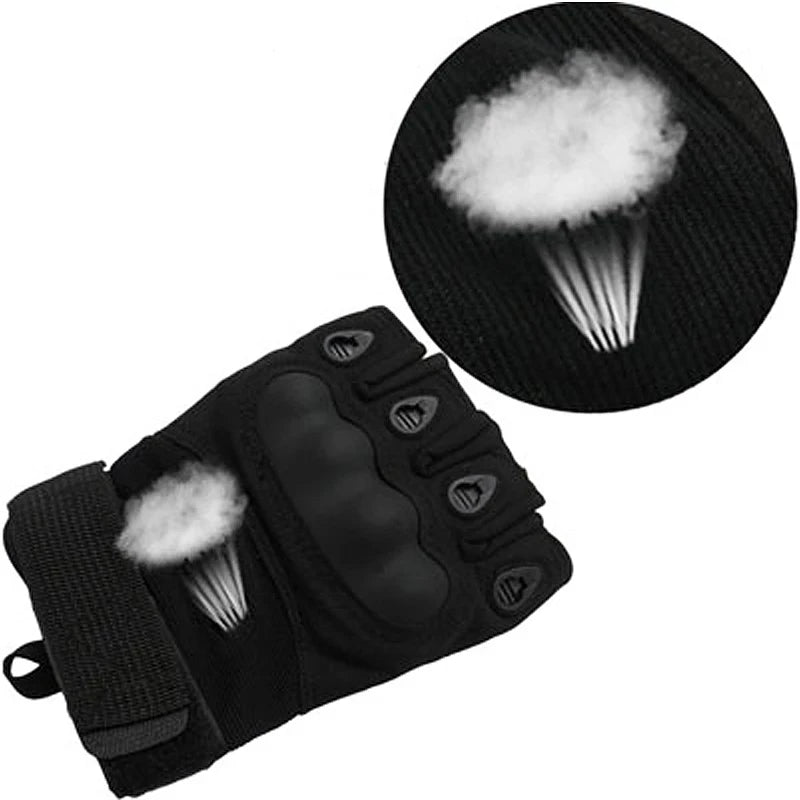 Outdoor Tactical Gloves Sport Gloves Half Finger Type Men Combat Gloves Shooting Hunting Gloves