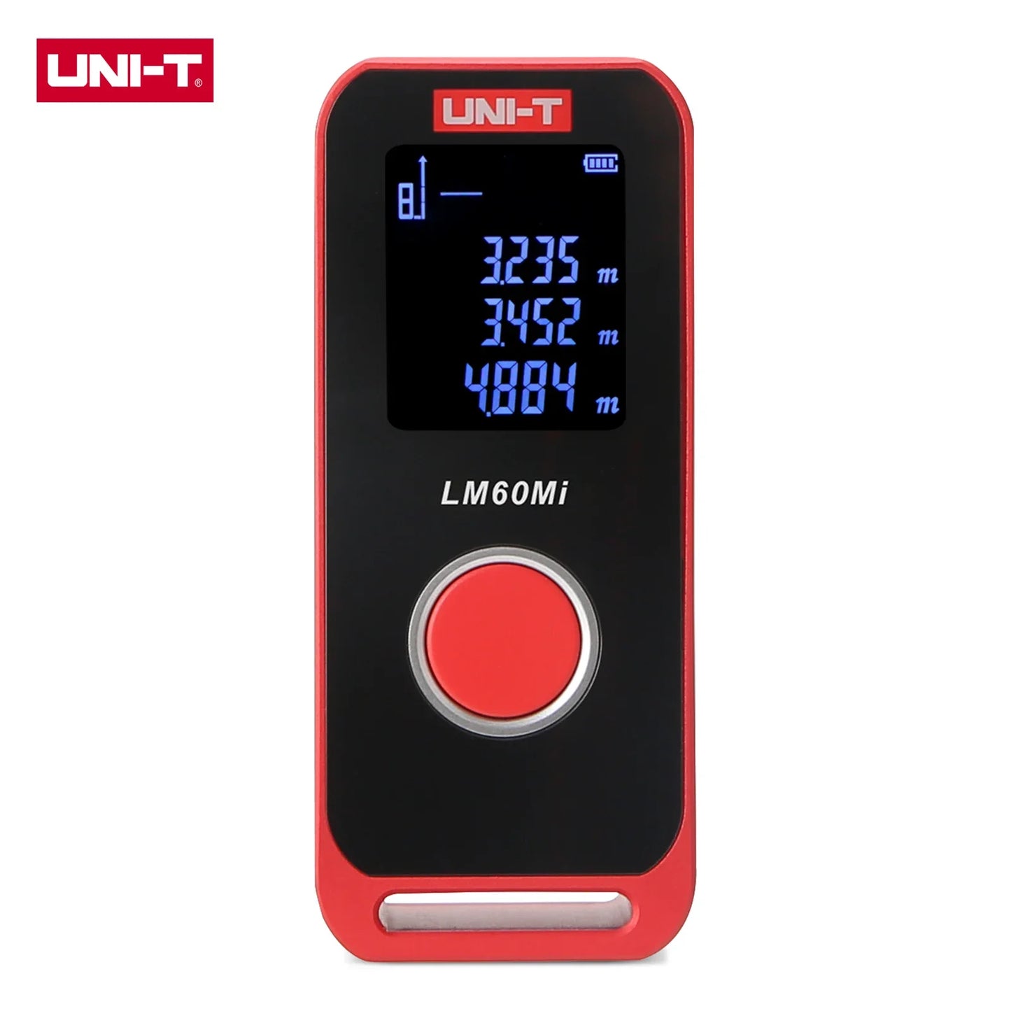 UNI-T Mini Laser Distance 40/60m Range Rechargeable 3.7V Wall Area/Volume/Circumference Measurement LM40Mi LM60Mi