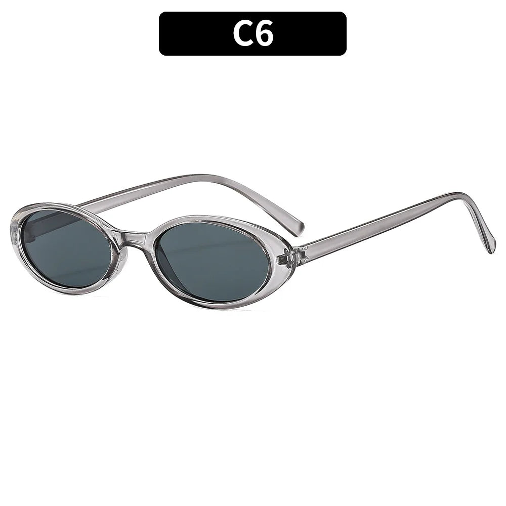 Polarized Small Oval Women's Myopia Sunglasses Women Frame Nearsighted Sun Glasses Uv400 Protection Eyewear