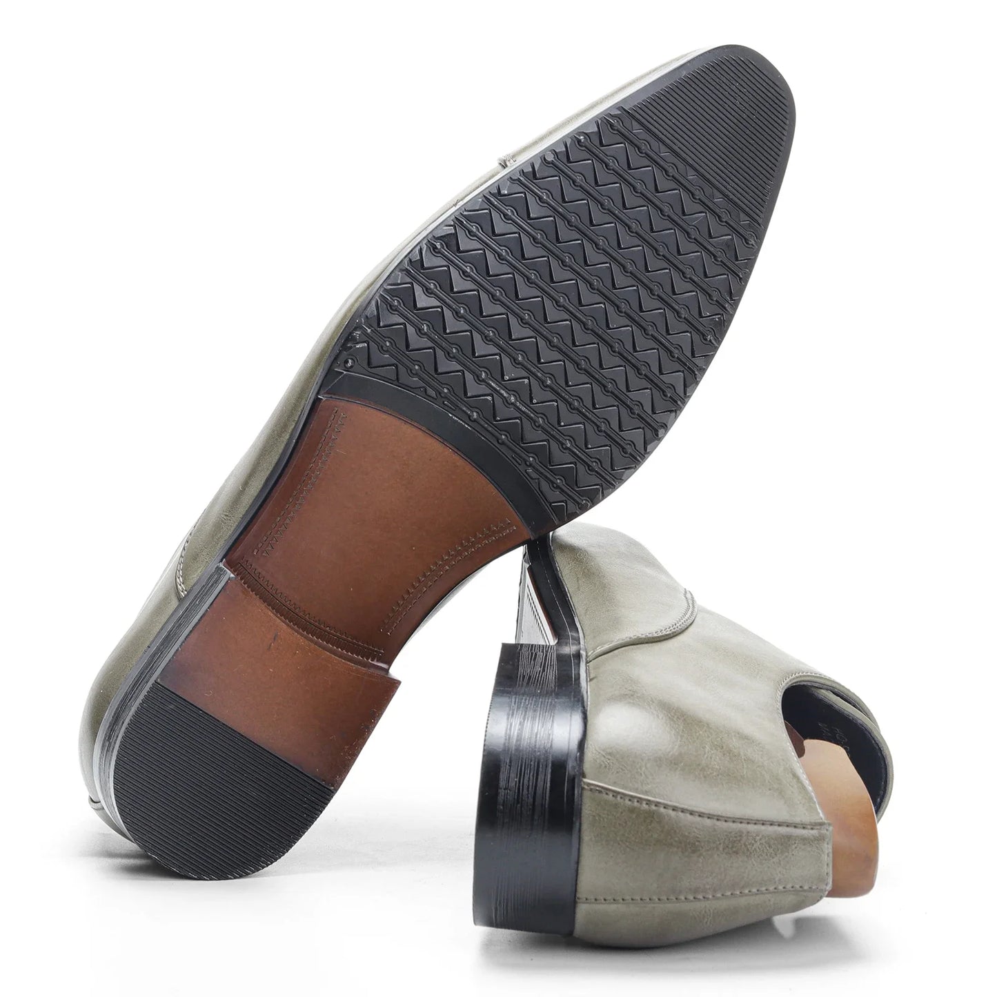 Fashionable Oxford gentlemen's formal men's shoes, comfortable social men's shoes
