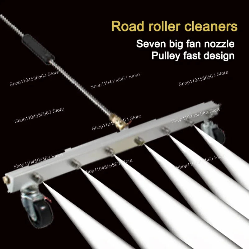 Heavy-Duty Pressure Washer, 53CM Spray Bar with 7 Nozzles for Driveway and Floor Cleaning