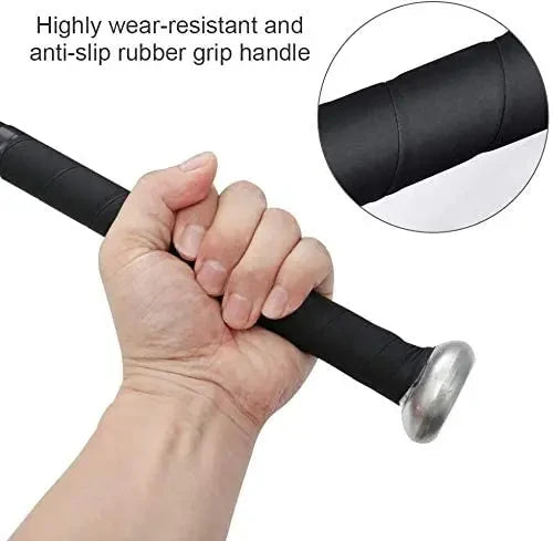 20 inch Aluminum Alloy Thickened Baseball Bat Set with Softball Gloves Four Pieces Outdoor Sports Equipment Home Self-Defense To