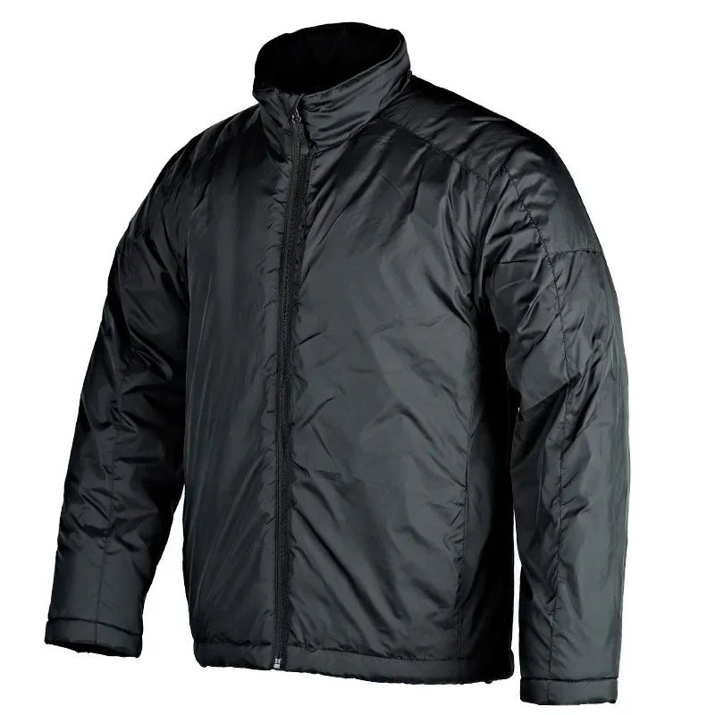 Winter Jackets Men Parkas Warm Lightweight Portable Outerwear Tactics Jacket Heat Reflective Windproof Hiking Coat Windbreaker
