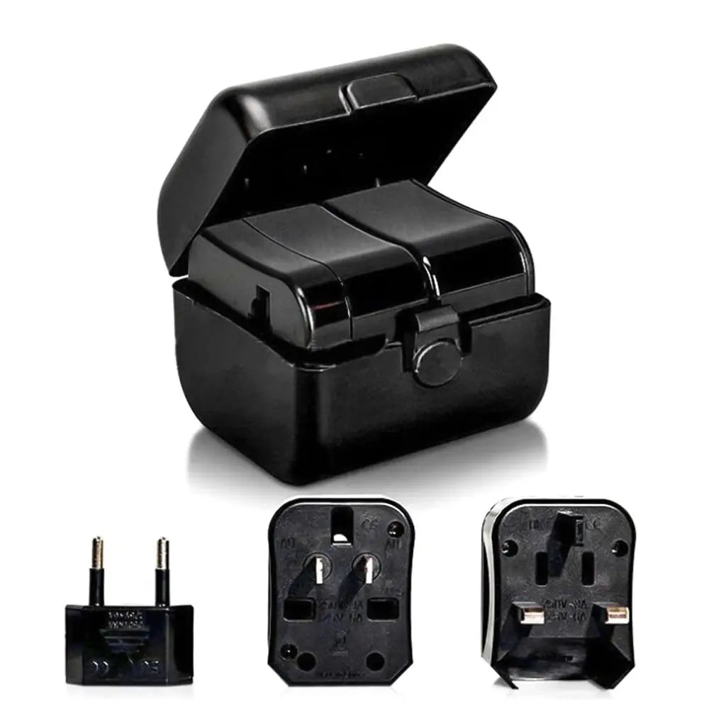 Universal Travel Plug All In One Adapter with EU US UK AU Plug Global Travel Power Charger Sockets Converter