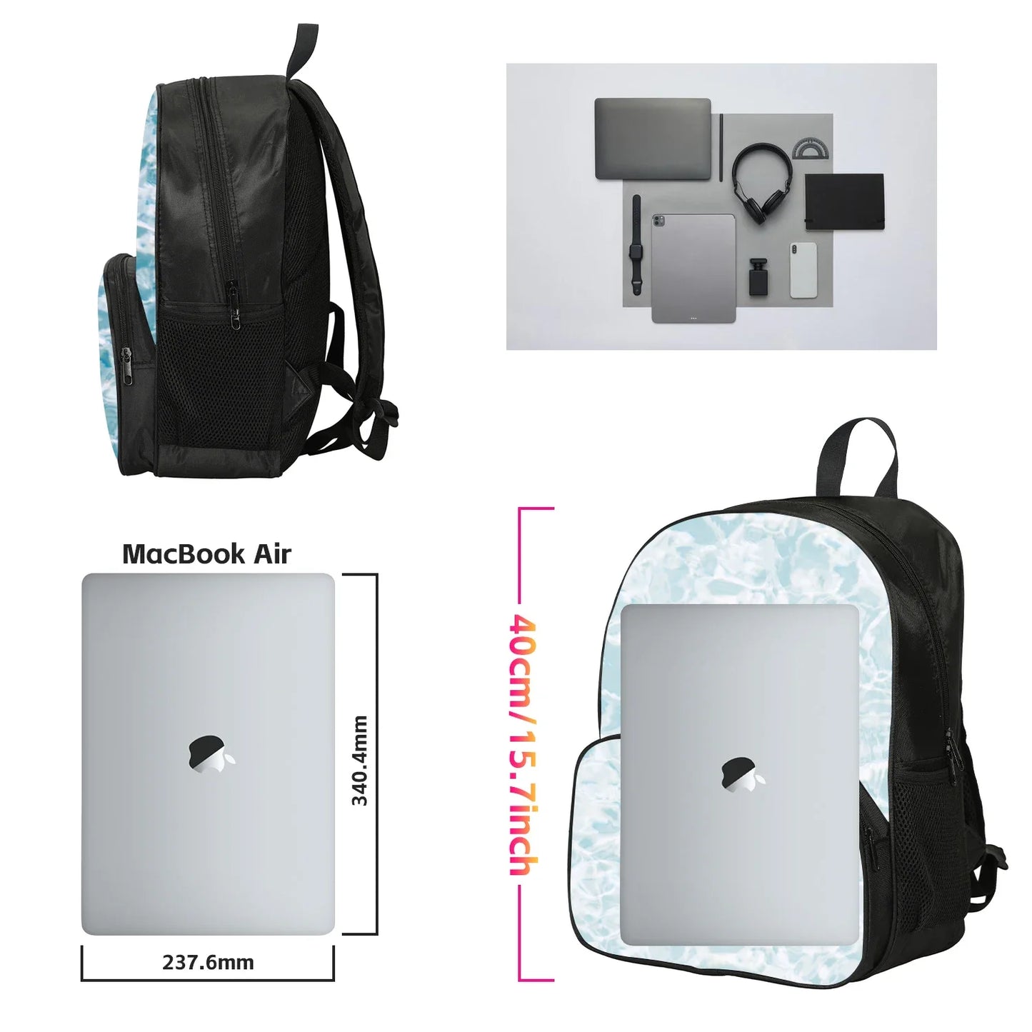 Kids Backpacks Just Shapes & Beats Student Anime School Bags Children Outdoor Sport Travel Rucksack Gift