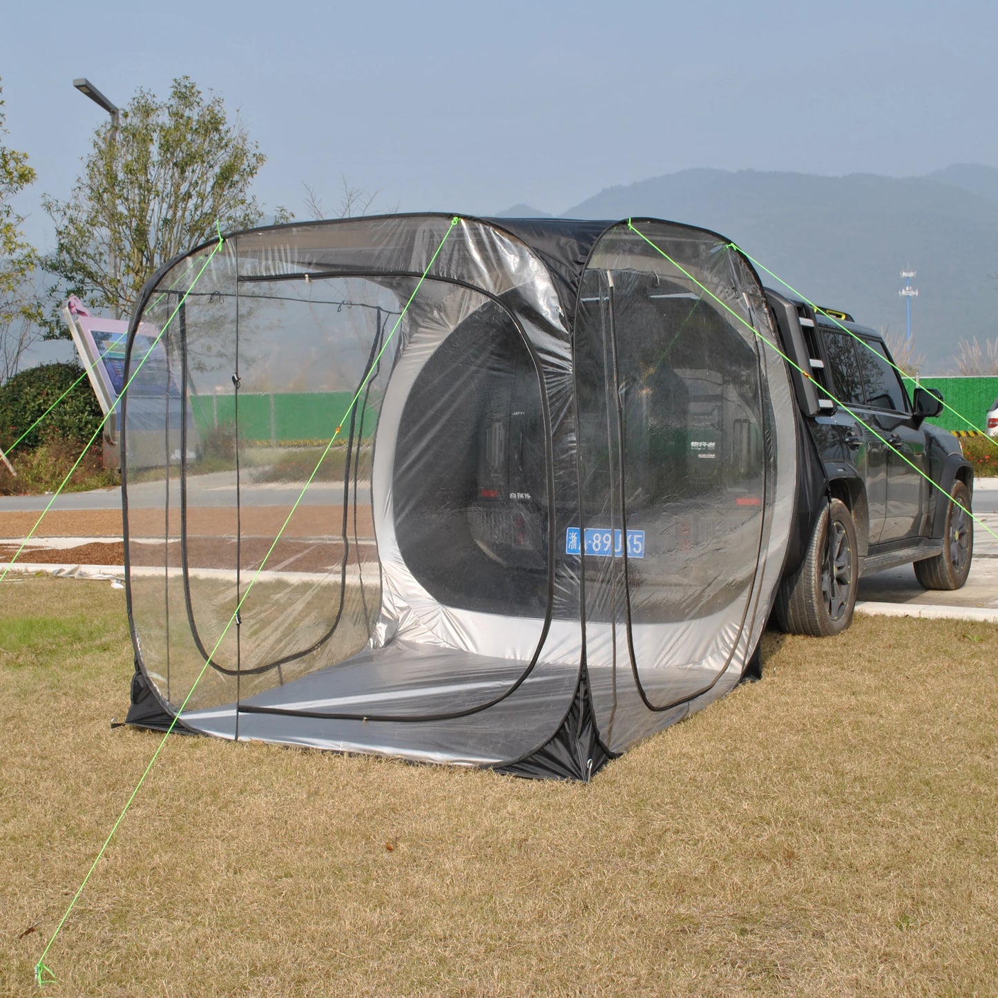 Car Rear Automatic Tent, Car Tailgate Tent,Pop Up Car Rear Tent, SUV Tents Car Tents for Campers Multipurpose Truck Tent