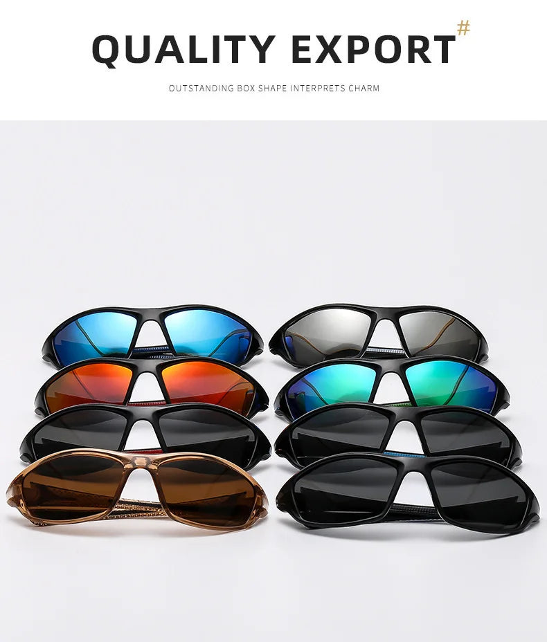 Polarized Fishing Sunglasses 2025 Men Women Sun Glasses Fishing Camping Driving Eyewear Outdoor Sports Goggles UV400 Sunglasses