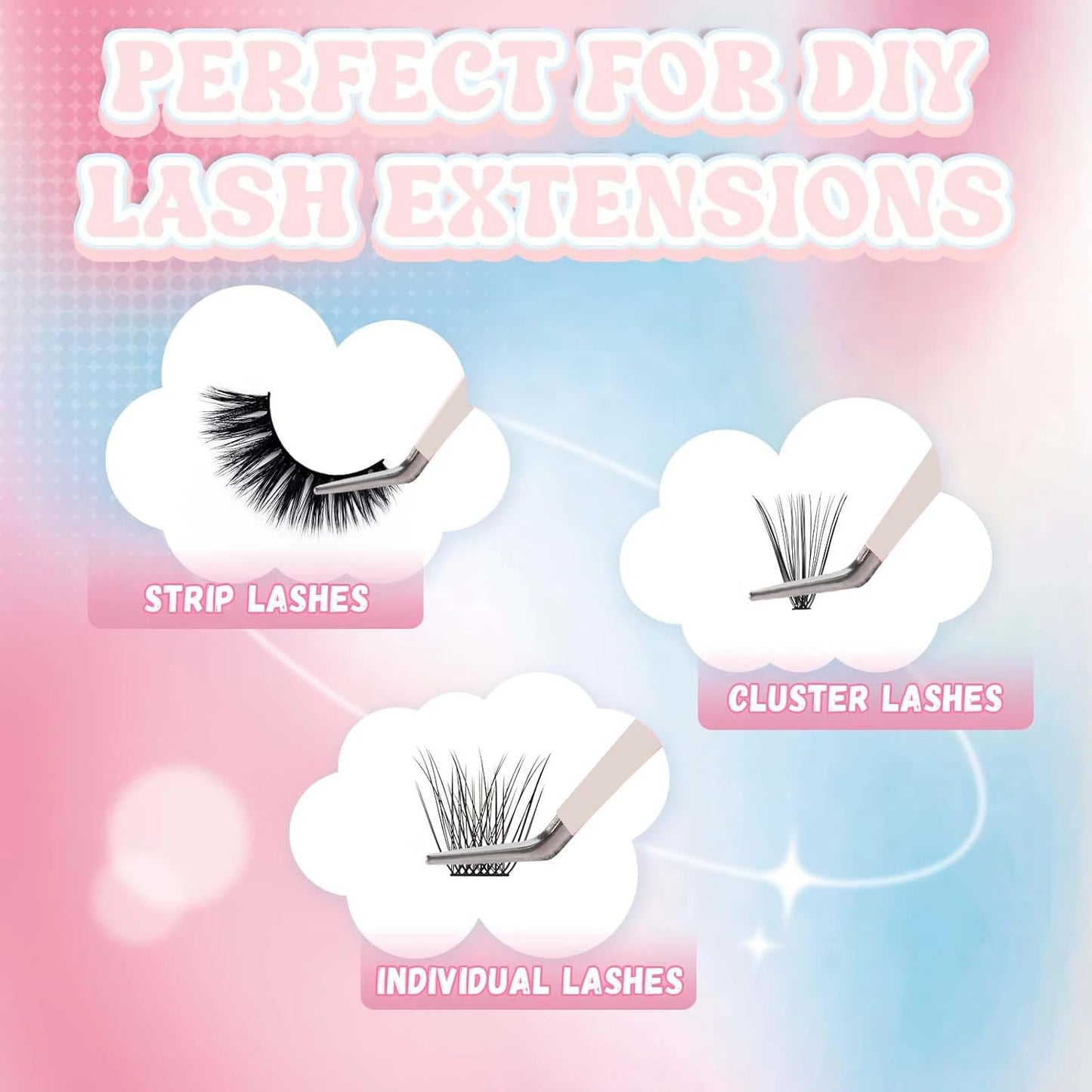 1pc/2pcs Lash Tweezers for Eyelash Extensions Lash Applicator Tool High Precision Eyelash Tweezers for Lash Extensions Tweezers