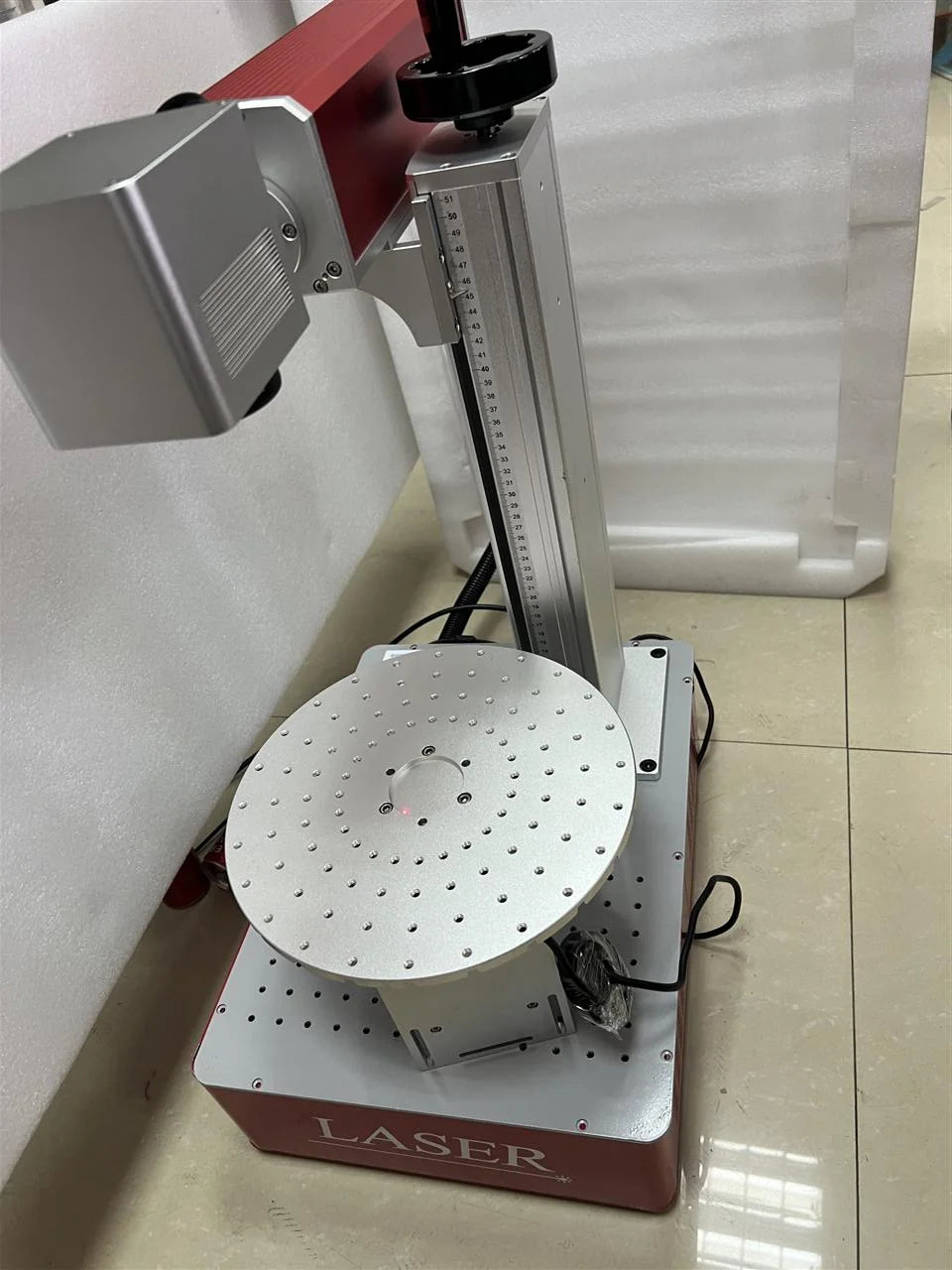 50W Raycus Fiber Laser Marking Machine 30W Laser Engraver Nameplate Engraving Metal Carving for PVC Plastic Stainless Steel