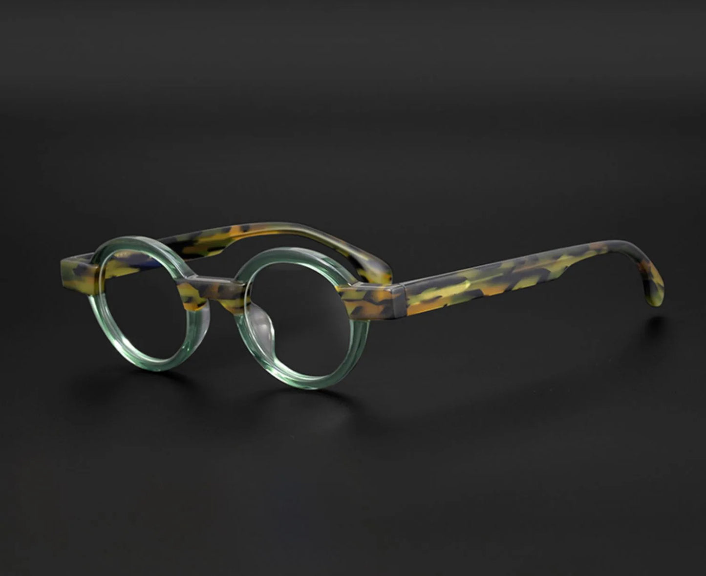 Acetate round glasses frames Men's designer Retro small frames Handmade optical glasses frames women make prescription glasses