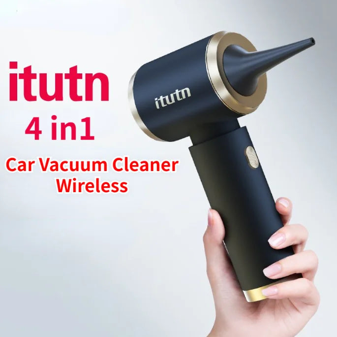 4 in 1 Wireless Car Vacuum Cleaner Portable Powerful Cleaning Machine Car Accessories Vacuum Pump Home Appliance Robot Cleaner