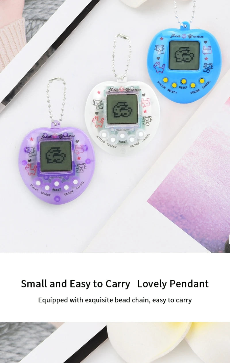 Virtual Pet Tamagotchi Tamagochi Toy in Russian Original German Spanish Polish Electronic Animals Kid Play Game Boy Child Pixel