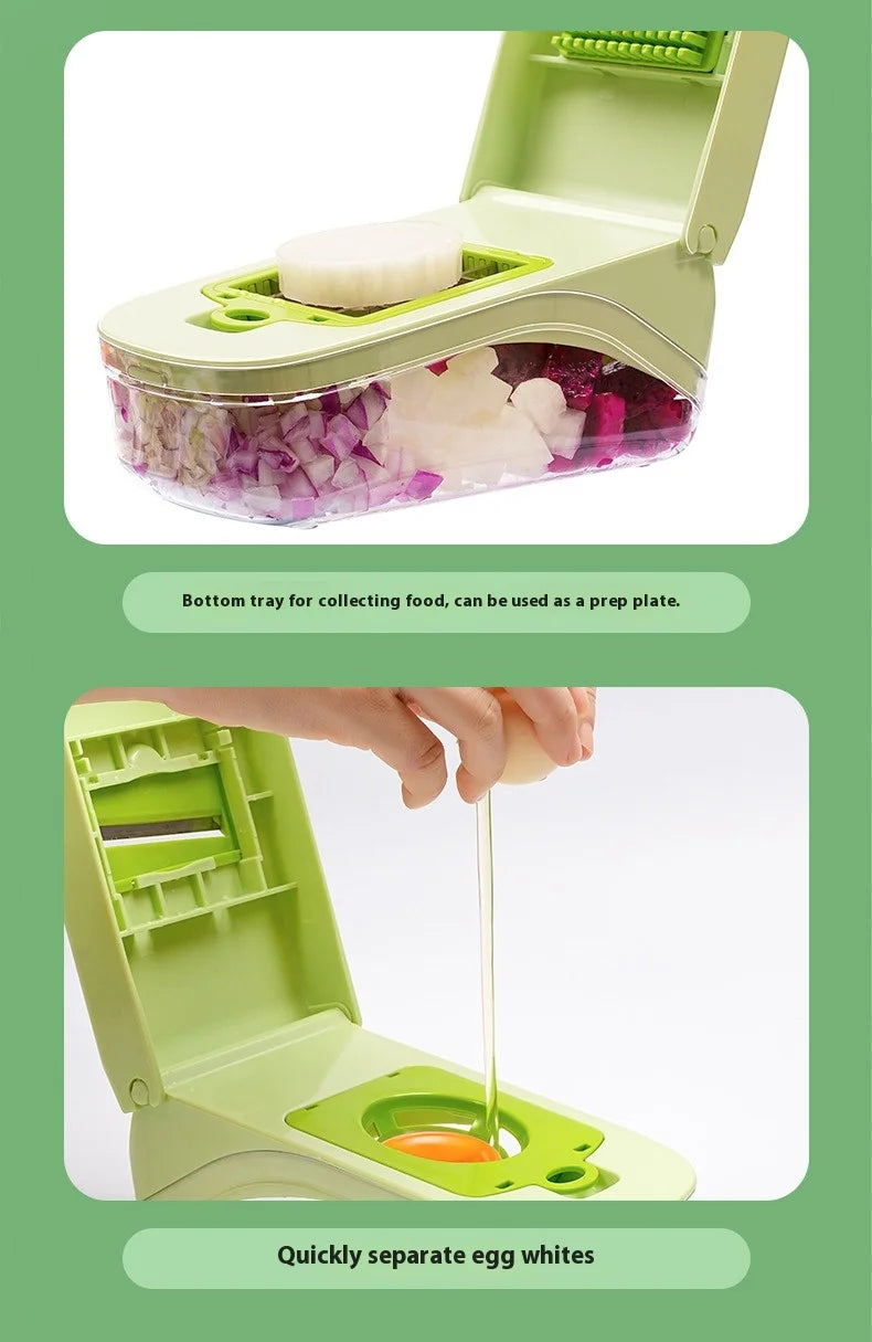 Vegetable cutting artifact Multifunctional grater Potato slicer Shredder Onion dicer Vegetable cutter