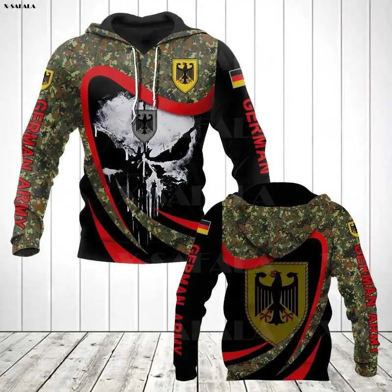 WBWA Veteran Military Army Suit Soldier Camo Autumn Pullover NewFashion Tracksuit 3DPrint Men/Women Casual Hoodies 2023 New