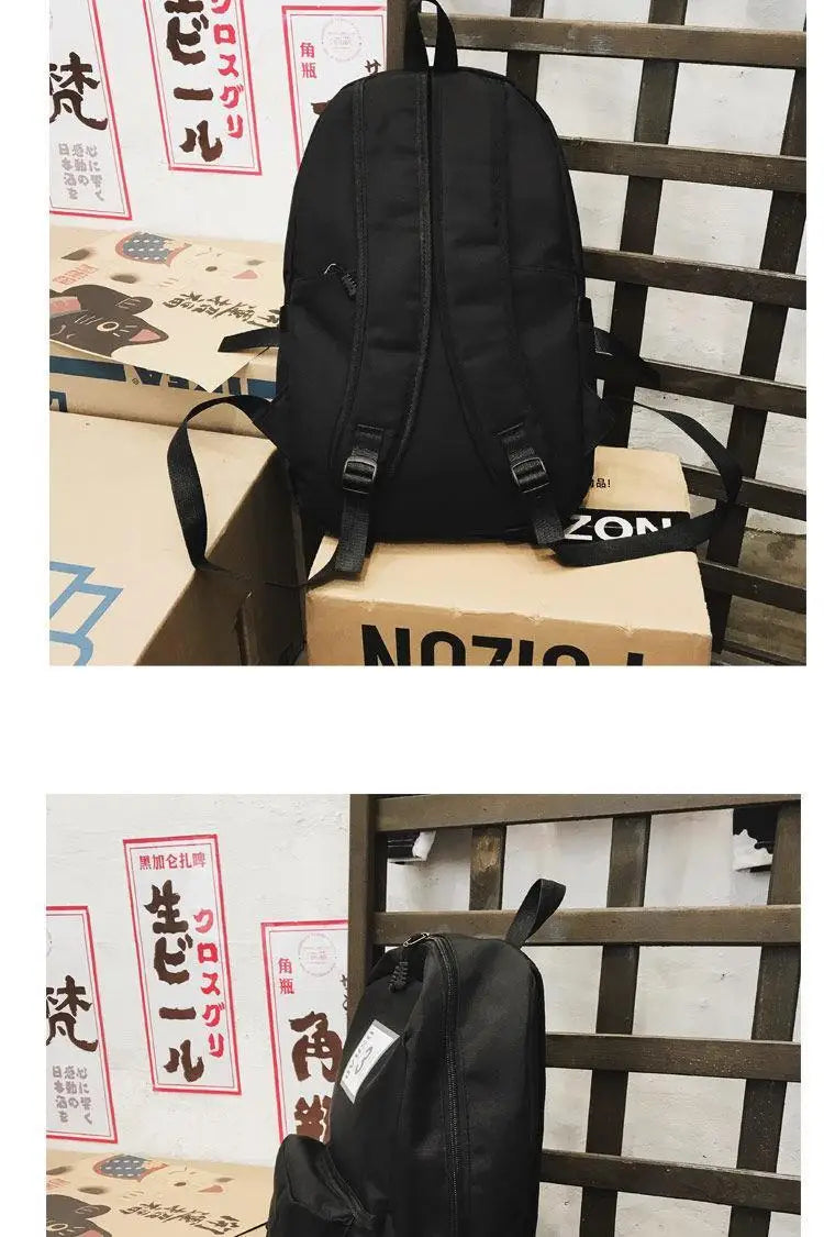 Fashion large back packs for girls boys black wateproof school Backpacks woman shark print travel bags mochilas escolar