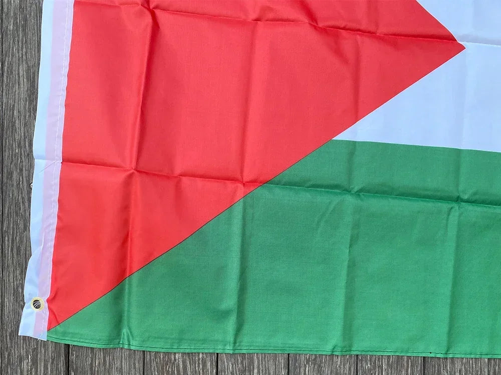 60 x 90cm/90x150cm Palestine Flag Hanging Polyester Gaza Palestinian Banner for Decoration National Palestine Palestinians Flags