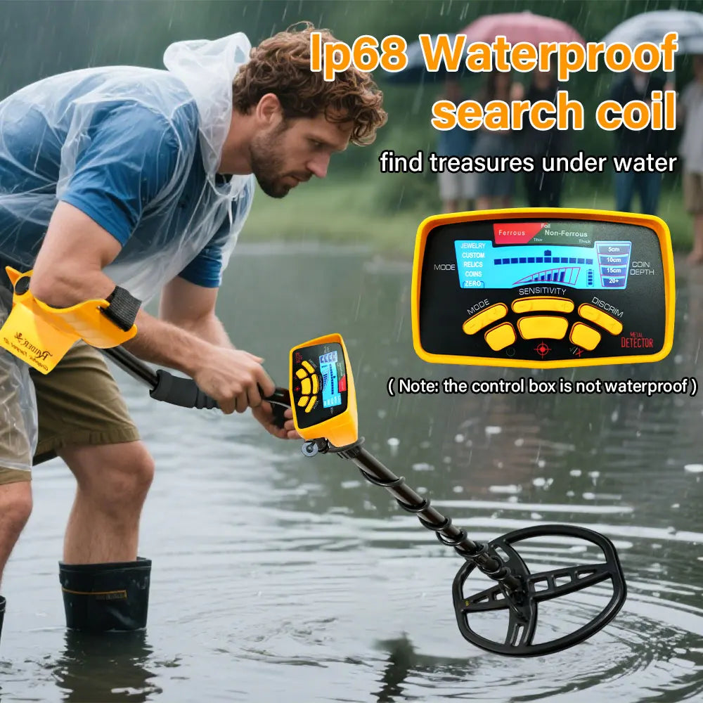 Metal Detector MD-6350 High Sensitivity Gold Digger Professional Treasure Hunter Detecting Equipment Jewelry/Coins/gold