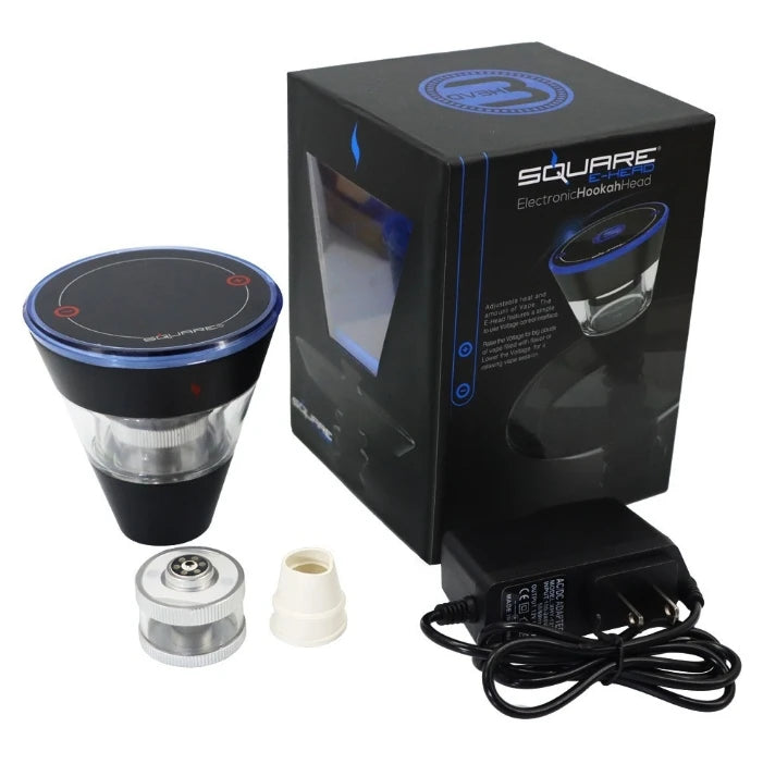 Arabian Electronic Rechargeable Shisha Hookah Bowl Full Set Electric Hookah Head with None Charcoal Plastic Material