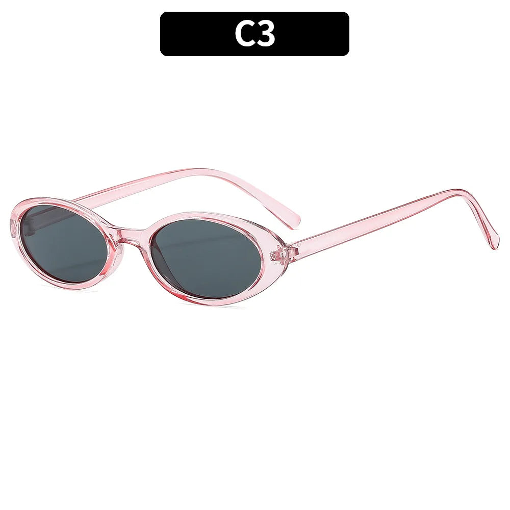 Polarized Small Oval Women's Myopia Sunglasses Women Frame Nearsighted Sun Glasses Uv400 Protection Eyewear