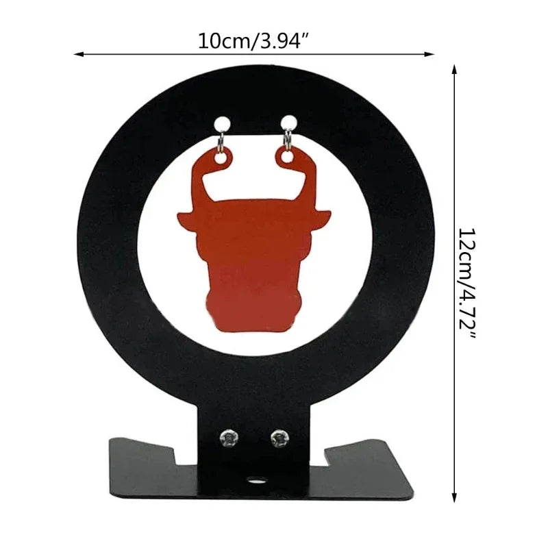 Hunting & Training Gear 1PC Slingshot Target, Metal Flap Target for Indoor Outdoor Tactical Practice
