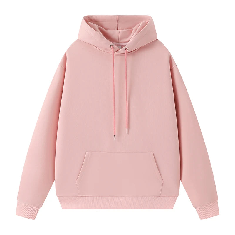 Spring Autumn Unisex Hooded Sweatshirt Men Hoodies Casual Loose Solid Hip Hop Pullover Sweatshirts Mens Streetwear Hoodies