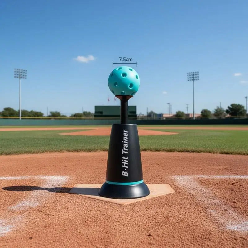 Baseball Batting Hitting Trainer Heavy Stable Base Solo Training Aid for Beginner Players Skill Practice Home Backyard Use