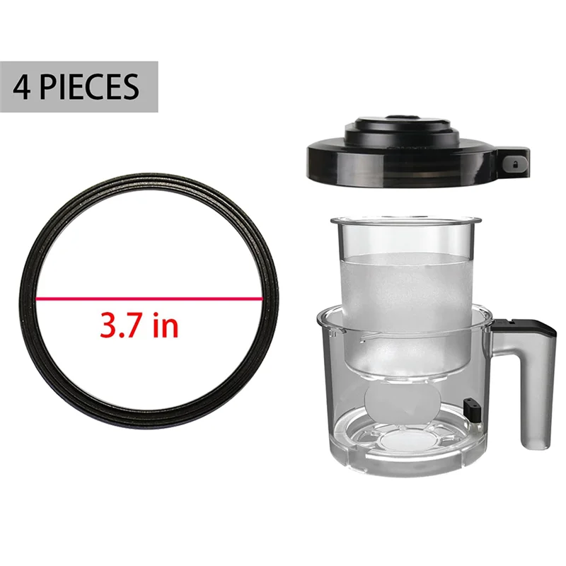 TCF-Ninja Creami Replacement Parts Ninja Blender Replacement Parts Seal Rings Gaskets For Ninja NC301