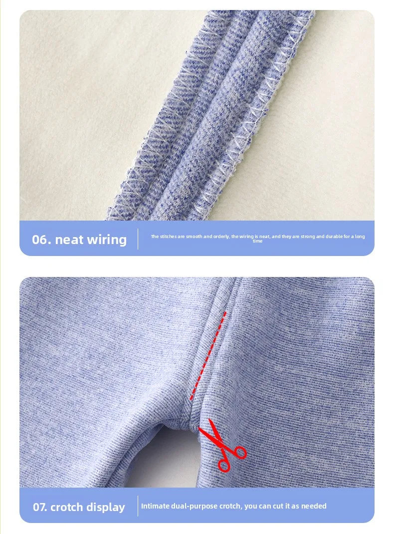 Children's Pant for Boys Girls Baby Trousers Autumn and Winter Thermal Pants for Kids Thickened Leggings