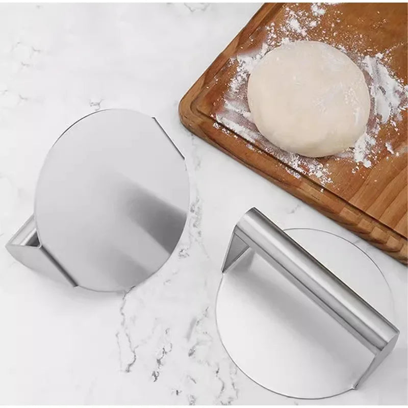 Meat Press Mold Stainless Steel Smash Burger Press With Handle Circular Hamburger Pressing Tool Kitchen Accessories Household