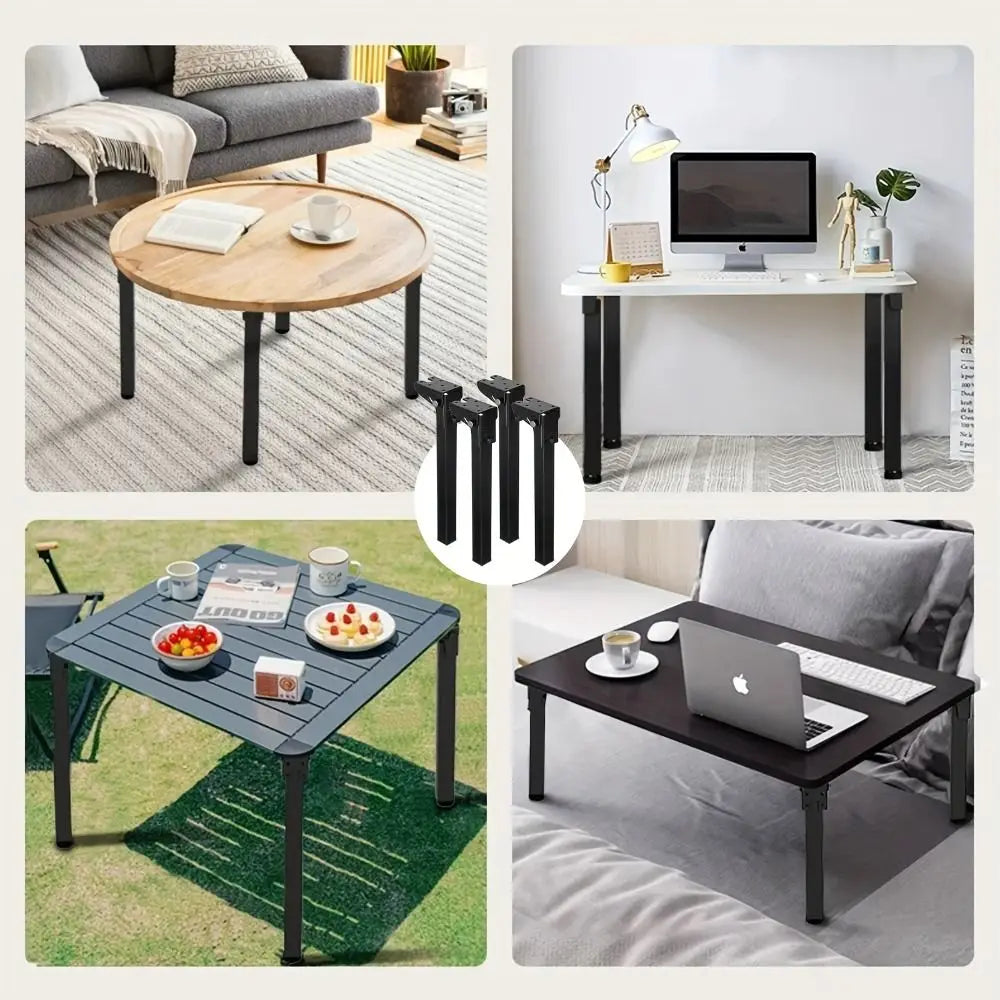 Prevent Friction Metal Furniture Feet Adjustable Removable Cabinet Foot Multi-purpose Durable Metal Legs Furniture Parts