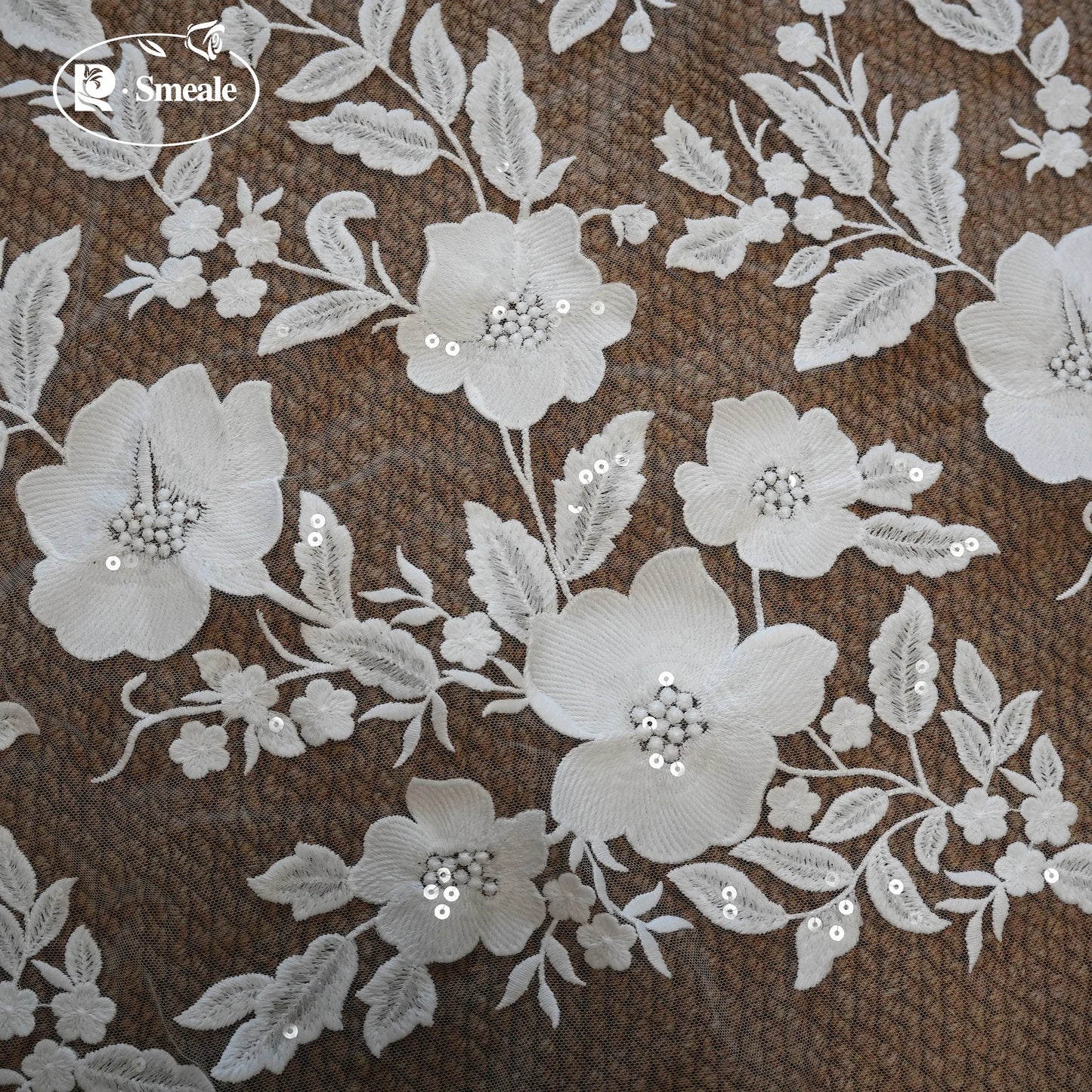 New Wedding Dress Headwear, Embroidered Sequins, Flower Cheongsam, Wedding Dress Tablecloth, Handmade DIY Accessories Decoration
