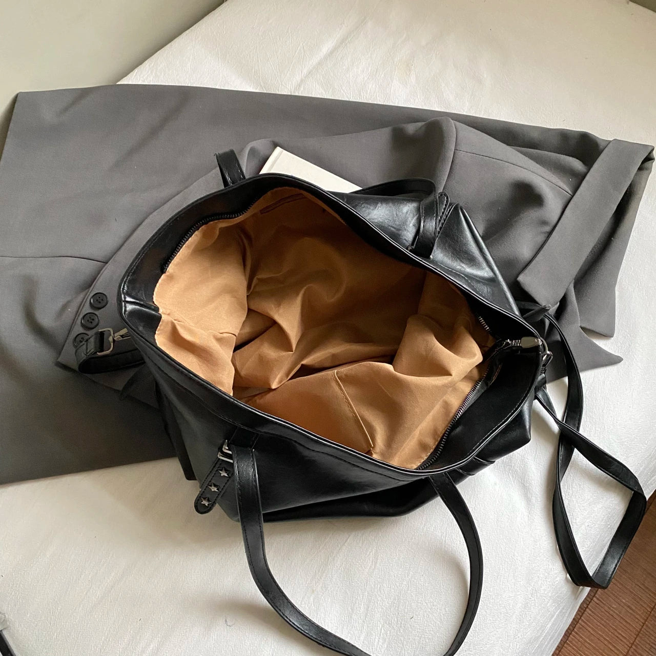 Women's Bag Large Capacity Shoulder Bags High Quality PU Leather Handbags and Purse Female Retro Tote Bags sac a main femme