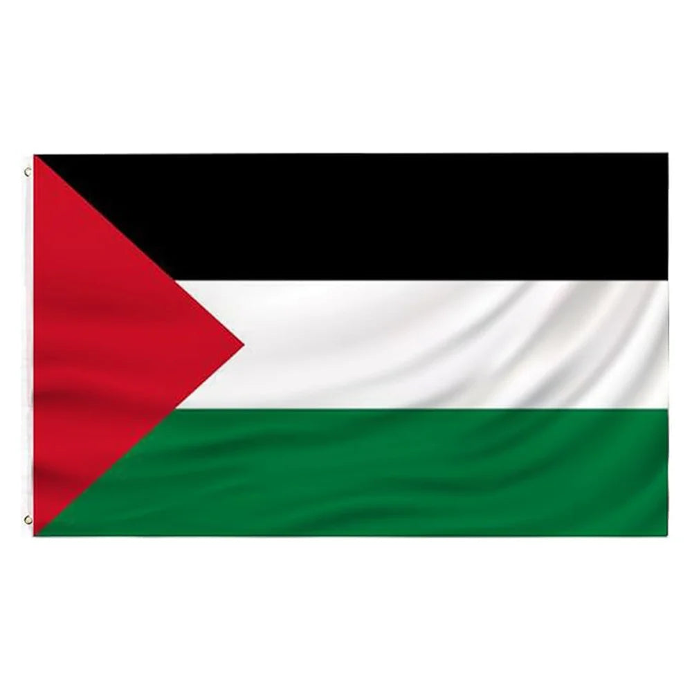Palestine Flag hanging High Quality Polyester Gaza Palestinian banner
