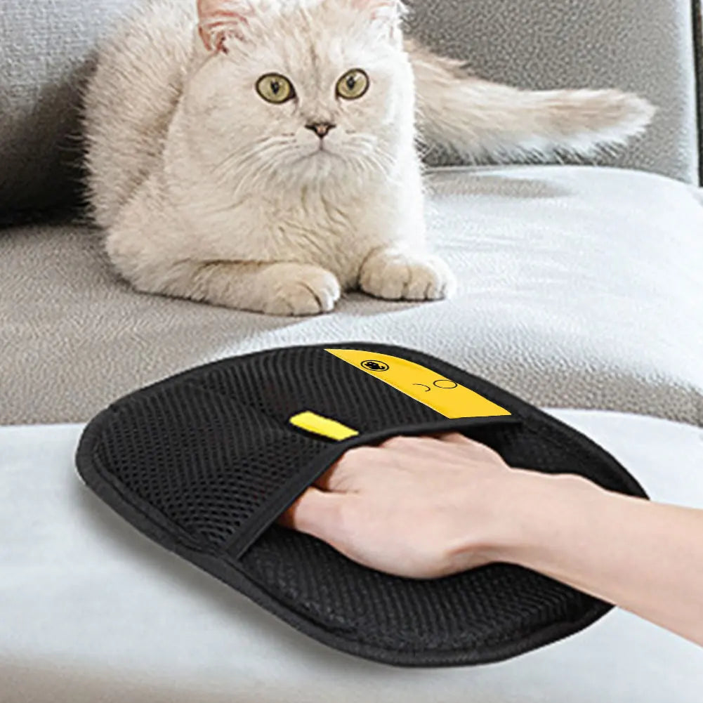 Pet Hair Remover Mitt Pet Hair Remover Gloves Deshedding Brush Glove for Cats and Dogs