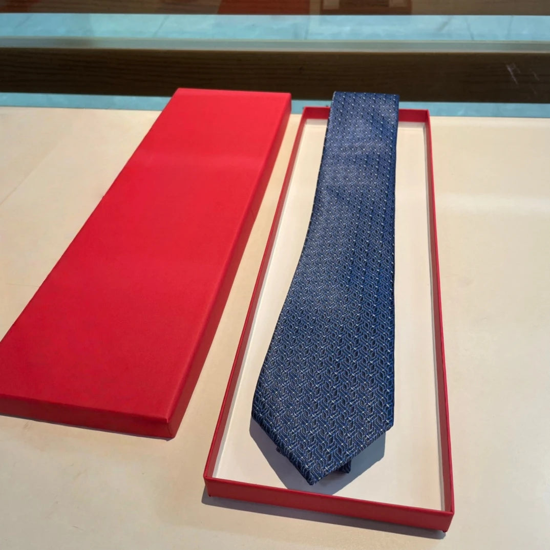Luxury Brand Handmade Men's Neck Ties 100% Silk Ties Twill F Style High-End Business Formal Bows Ties Holiday Christmas Gifts