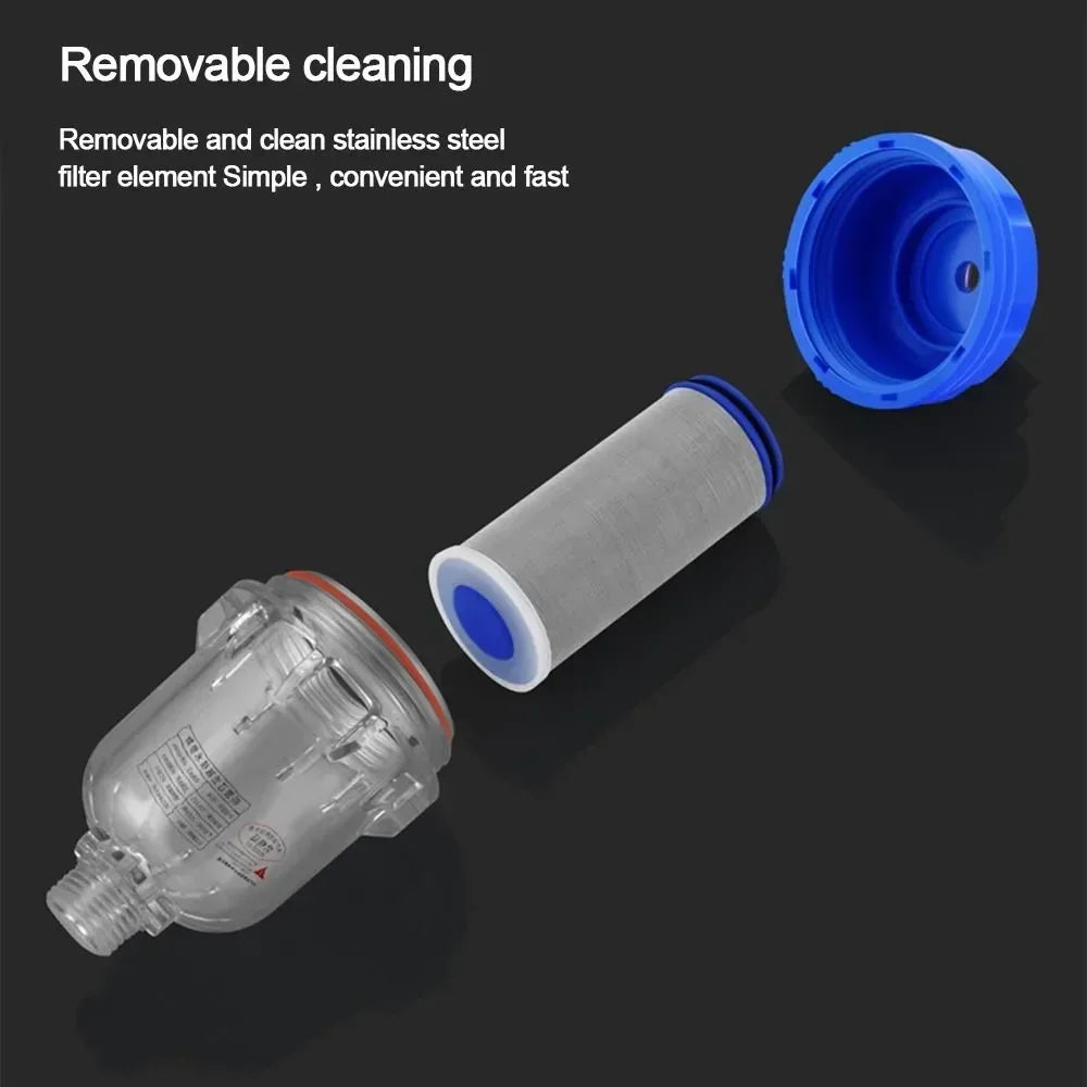 Water Heater Front Filter Washing Machine Faucet Stainless Steel Filter Screen Front Scale Inhibitor Front Water Purifier