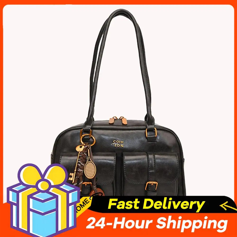 Ladies Large-Capacity Tote Bag Women Vintage Retro Chic Handbags Girl Shopping Shoulder Bag Women's Purses Top Handle Bags