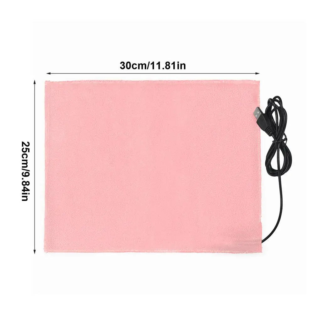 Heated Cat Bed Cat Heating Pad Cat Furniture Medium Electric Heating Pad For Dogs And Cats Indoor Adjustable Warming Mat
