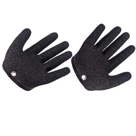 Anti-Slip Full Finger Fishing Gloves Cutproof Durable Work Gloves Fisherman Protect Hand Fish Grab Latex Hunting Gloves