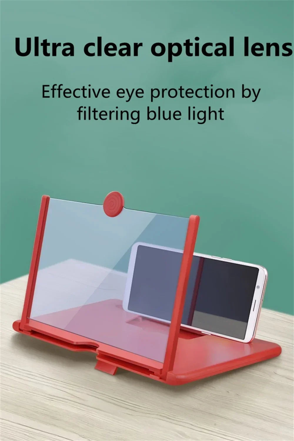 12/10 inch mobile phone amplifier HD screen magnifying glass anti blue light and eye protection Multi functional Amplifier