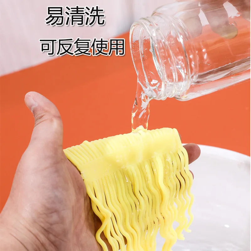 Kids Autism Vent Toys Sensory Toys Stress Relief Tpr Soft Rubber Lala Le Creative Decompression Spaghetti Coloured Stretchy Rope
