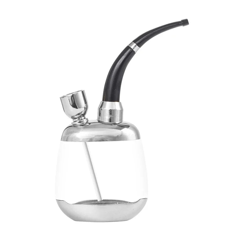 Healthy Smoking Pipes Portable Glass Hookah ShiSha Tobacco Water Filter Smoking Accessories