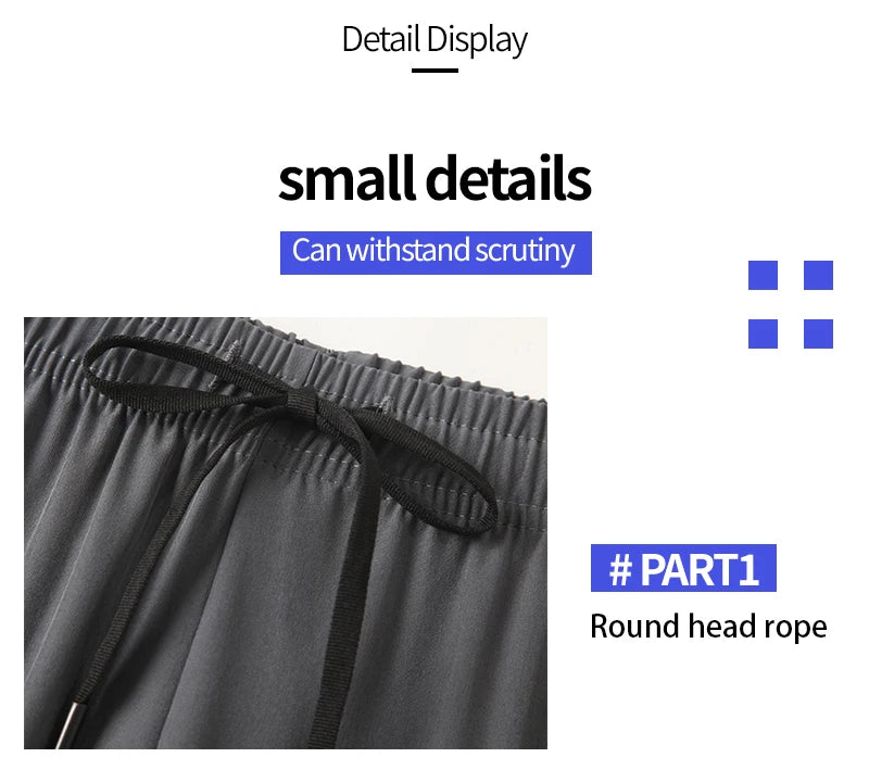2025 New style tight-fitting and comfortable pants, men's best-selling pants, loose and casual pants for sports and fitness