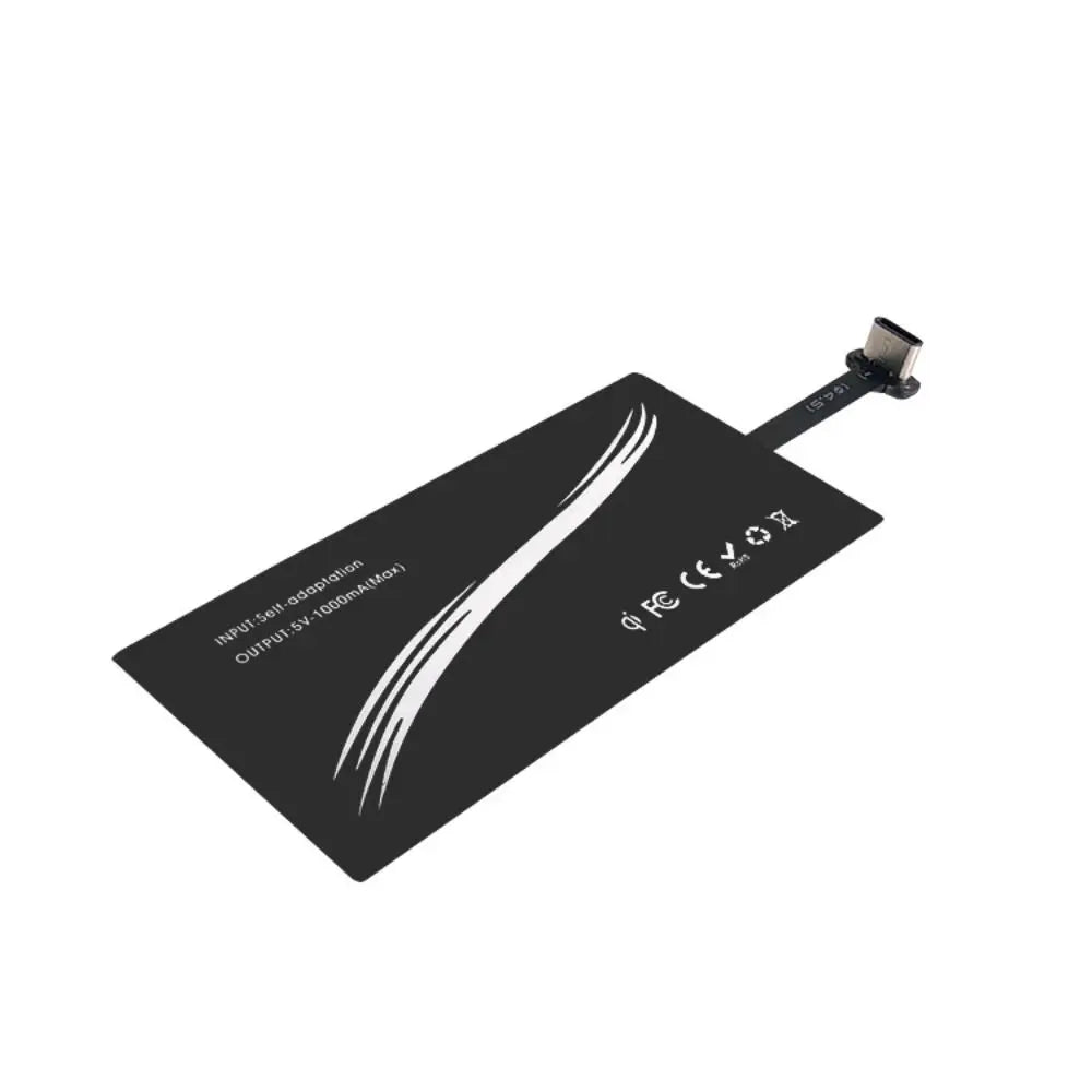 Induction Patch Phone Accessories Type C Charging Dock Wireless Charger Receiver Type-C Charger Adapter Wireless Charger