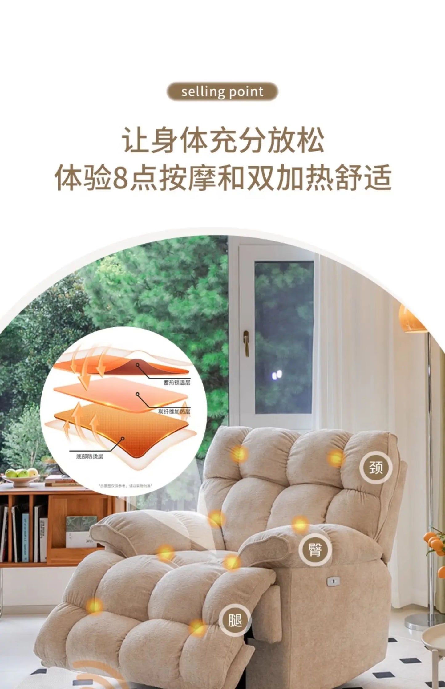 Recliner Europe Living Room Sofas Comfortable Adults Minimalist Design Sofa Cinema Lounge Muebles Para Habitacion Furnitures