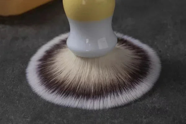 YAQI Naicha（Milk tea）Synthetic Hair Mens Wet Shaving Brush