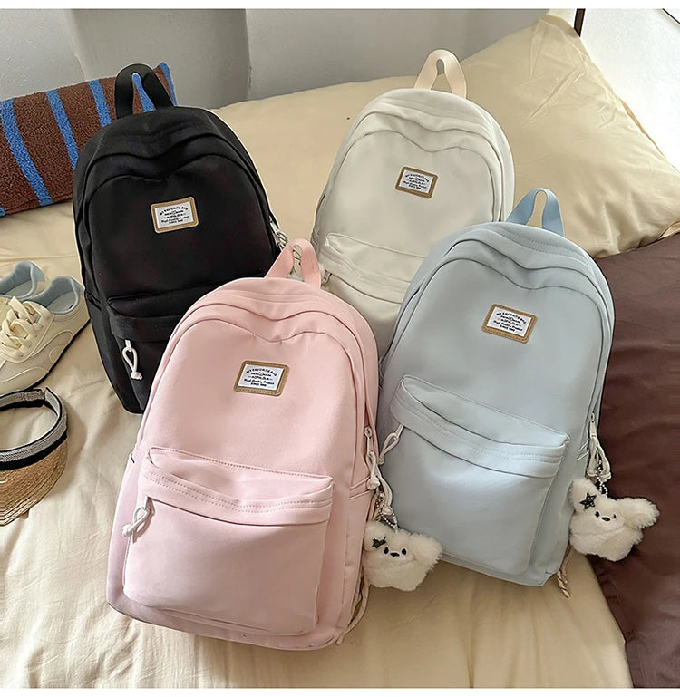 2026 New High Quality nylon Backpacks School Book Bags for Teenage Girls Boys Female College Men Laptop BagPack Casual Backpack